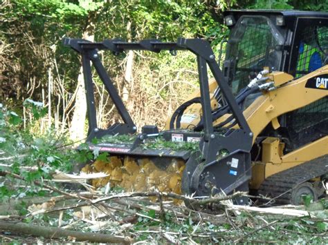 skid steer mulcher rental nc|land clearing equipment near me.